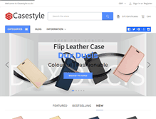 Tablet Screenshot of casestyle.co.uk